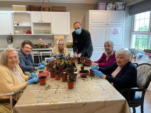 Photo post from Llys Cyncoed Care Home.