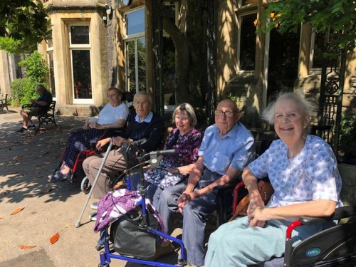 Carousel post from Llys Cyncoed Care Home.