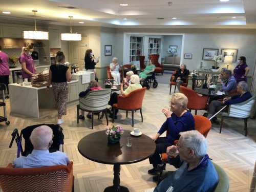 Carousel post from Llys Cyncoed Care Home.