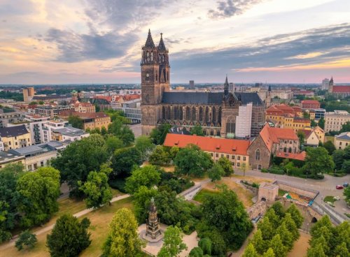 Photo post from Tourist-Information Magdeburg.