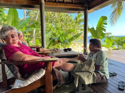 Carousel post from Octopus Resort, Fiji.