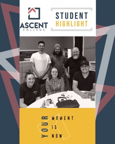 Photo post from Ascent College.