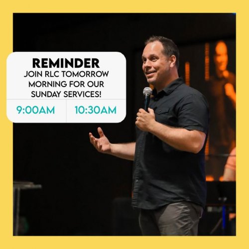 Photo post from Redeeming Love Church.