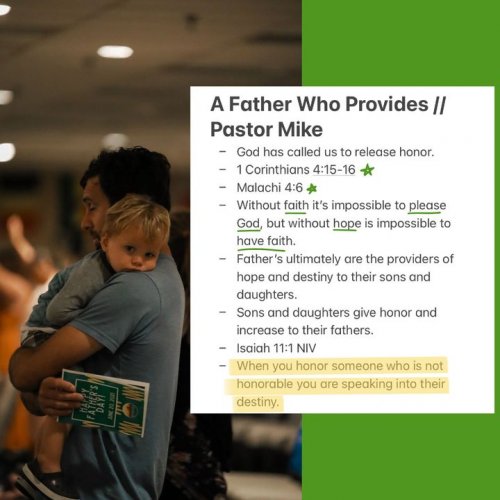 Photo post from Redeeming Love Church.