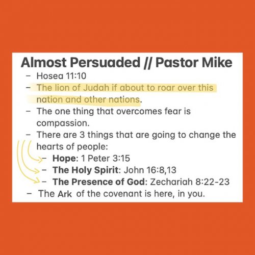 Photo post from Redeeming Love Church.