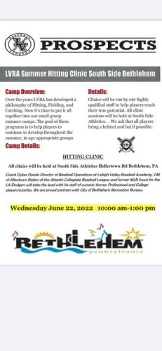 Photo post from Bethlehem Recreation.