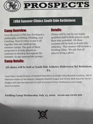 Photo post from Bethlehem Recreation.