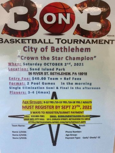 Photo post from Bethlehem Recreation.