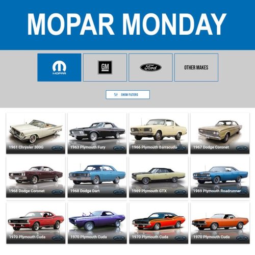 Photo post from Muscle Car Restorations.