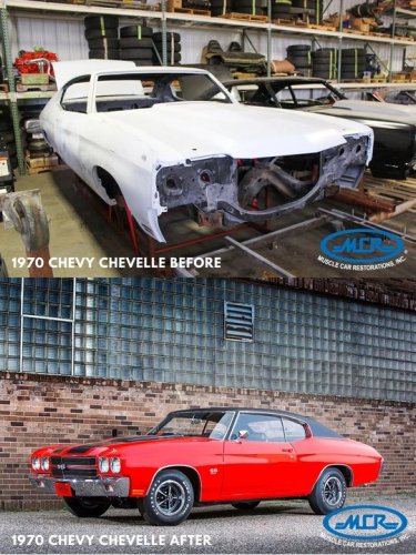 Photo post from Muscle Car Restorations.