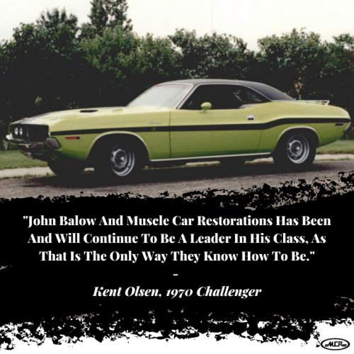 Photo post from Muscle Car Restorations.