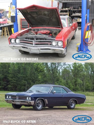 Photo post from Muscle Car Restorations.