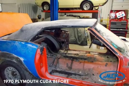 Photo post from Muscle Car Restorations.