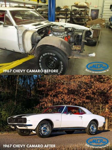 Photo post from Muscle Car Restorations.