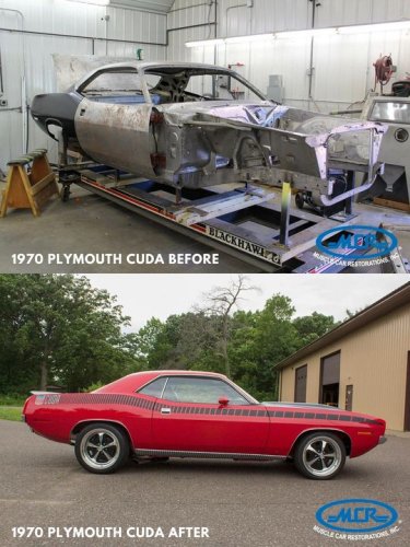 Photo post from Muscle Car Restorations.