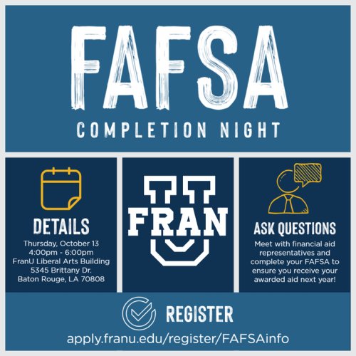 Photo post from Franciscan Missionaries of Our Lady University.