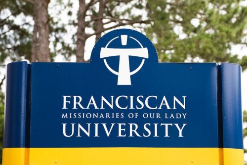 Photo post from Franciscan Missionaries of Our Lady University.