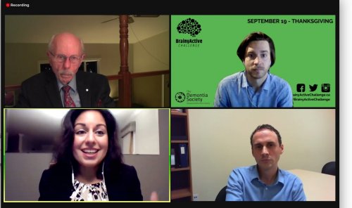 Photo post from @TheDementiaSoc.