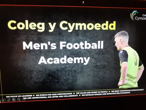 Carousel post from @CymoeddSport.