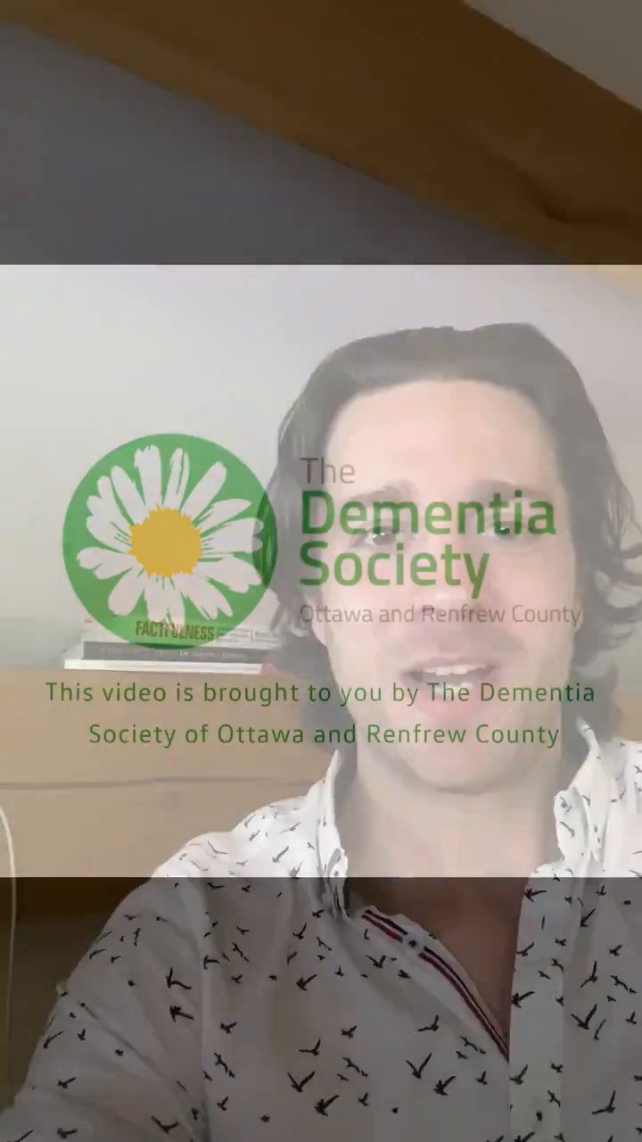 Video post from @TheDementiaSoc.