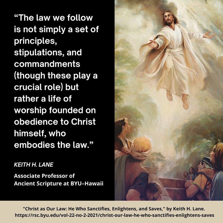 Photo post from BYU Religious Education.
