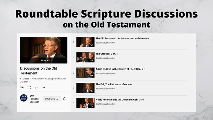 Photo post from BYU Religious Education.