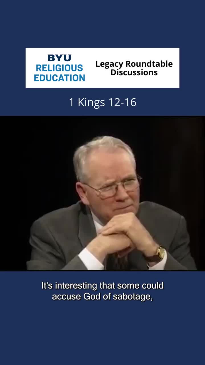 Video post from BYU Religious Education.