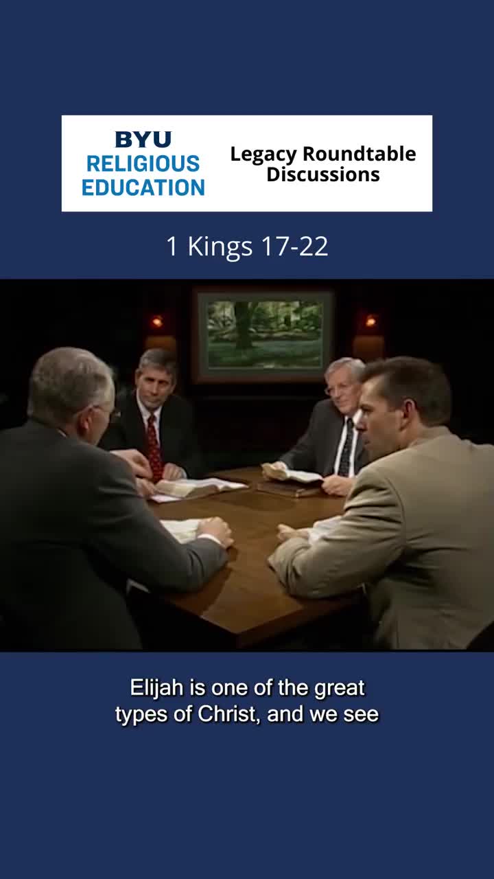 Video post from BYU Religious Education.