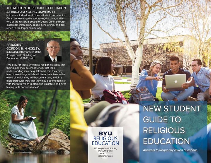 Carousel post from BYU Religious Education.