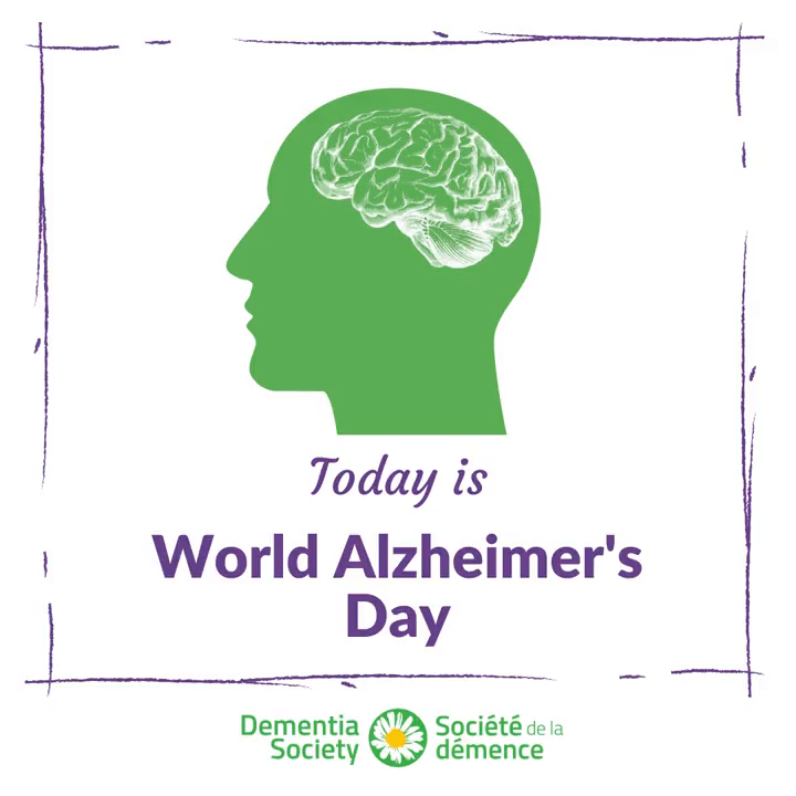 Video post from @TheDementiaSoc.