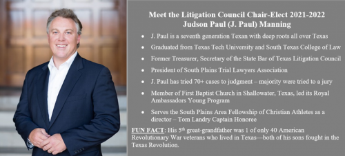 Photo post from Litigation Section of the State Bar of Texas.