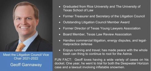 Photo post from Litigation Section of the State Bar of Texas.
