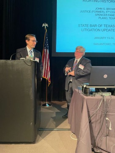 Carousel post from Litigation Section of the State Bar of Texas.