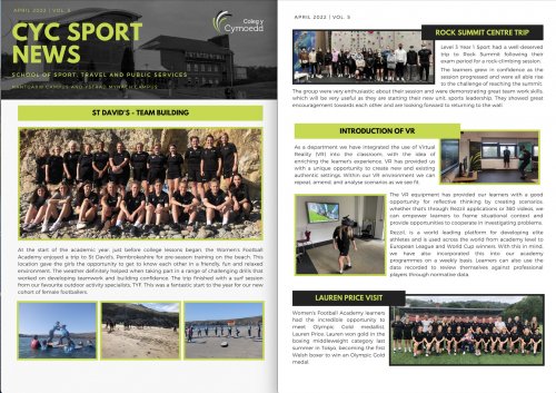 Carousel post from @CymoeddSport.