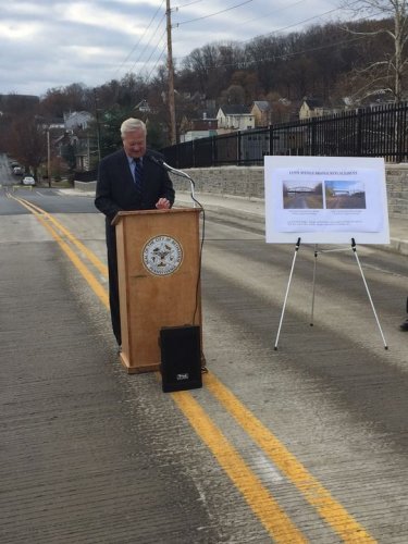 Carousel post from Department of Public Works, Bethlehem PA.