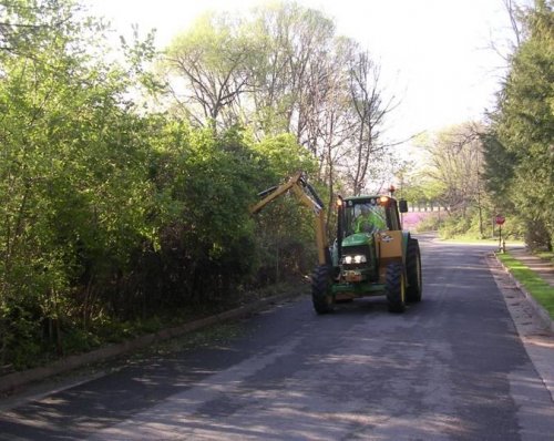 Carousel post from Department of Public Works, Bethlehem PA.