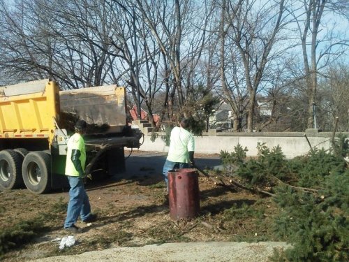 Carousel post from Department of Public Works, Bethlehem PA.