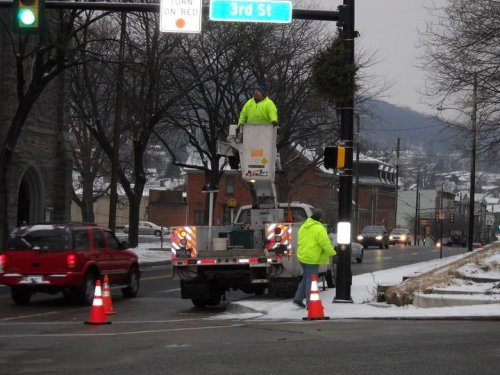 Photo post from Department of Public Works, Bethlehem PA.