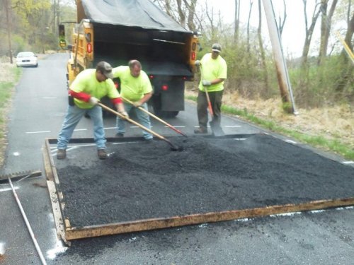Carousel post from Department of Public Works, Bethlehem PA.