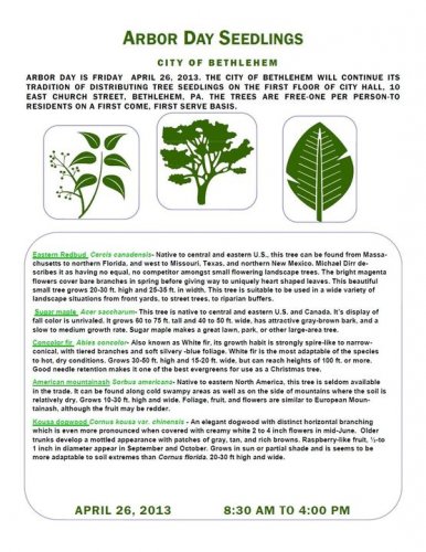 Photo post from Department of Public Works, Bethlehem PA.