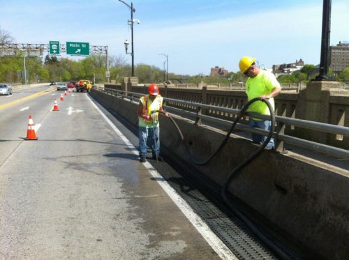 Carousel post from Department of Public Works, Bethlehem PA.