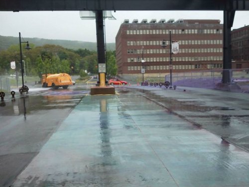 Carousel post from Department of Public Works, Bethlehem PA.