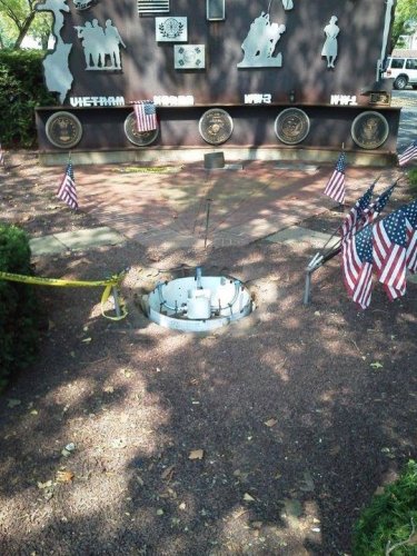 Carousel post from Department of Public Works, Bethlehem PA.