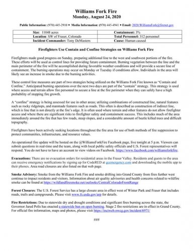 Carousel post from Grand County Sheriff's Office - Colorado.