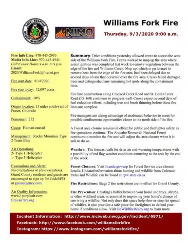 Photo post from Grand County Sheriff's Office - Colorado.