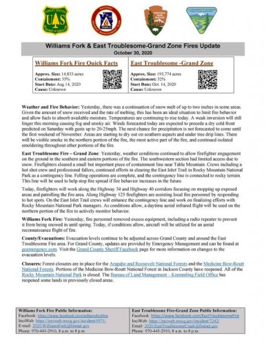 Photo post from Grand County Sheriff's Office - Colorado.