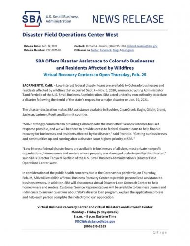 Carousel post from Grand County Sheriff's Office - Colorado.