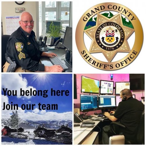 Photo post from Grand County Sheriff's Office - Colorado.