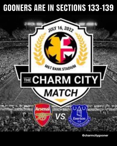 Photo post from charmcitygooners.