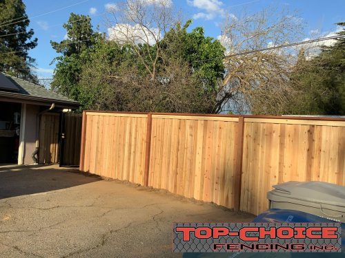 Carousel post from topchoicefencing.